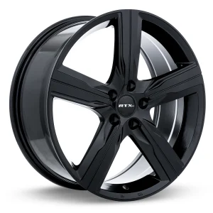 RTX Wheels – Lund – Black – 19″x8″ 38mm – All weather Wheels – 082575